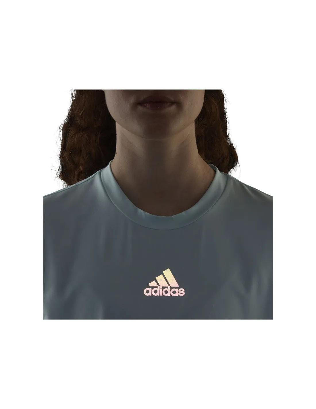 Camiseta de training adidas Aeroready You for You Sport W Mint
