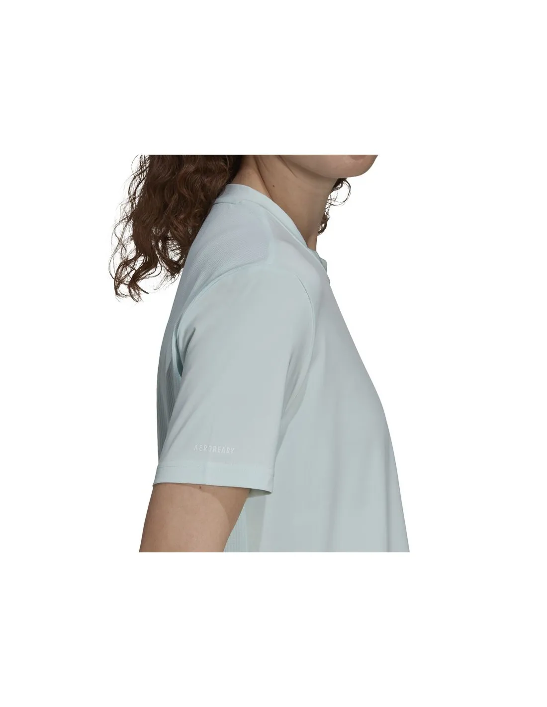 Camiseta de training adidas Aeroready You for You Sport W Mint