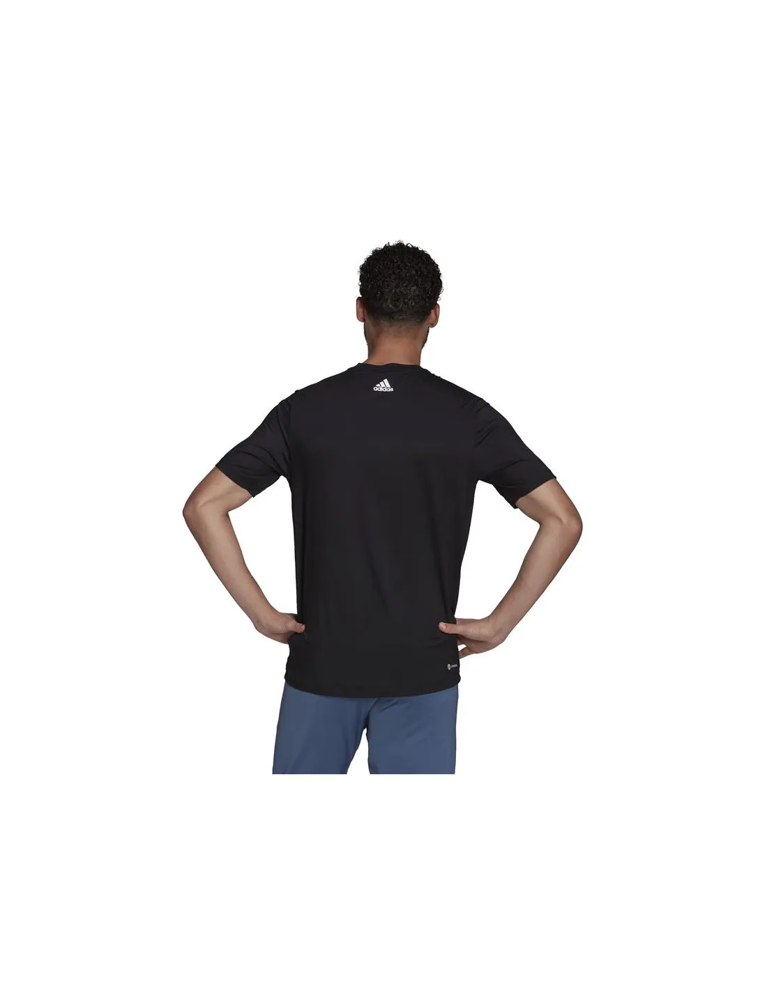 Camiseta de trainning adidas Big Badge Hombre BK