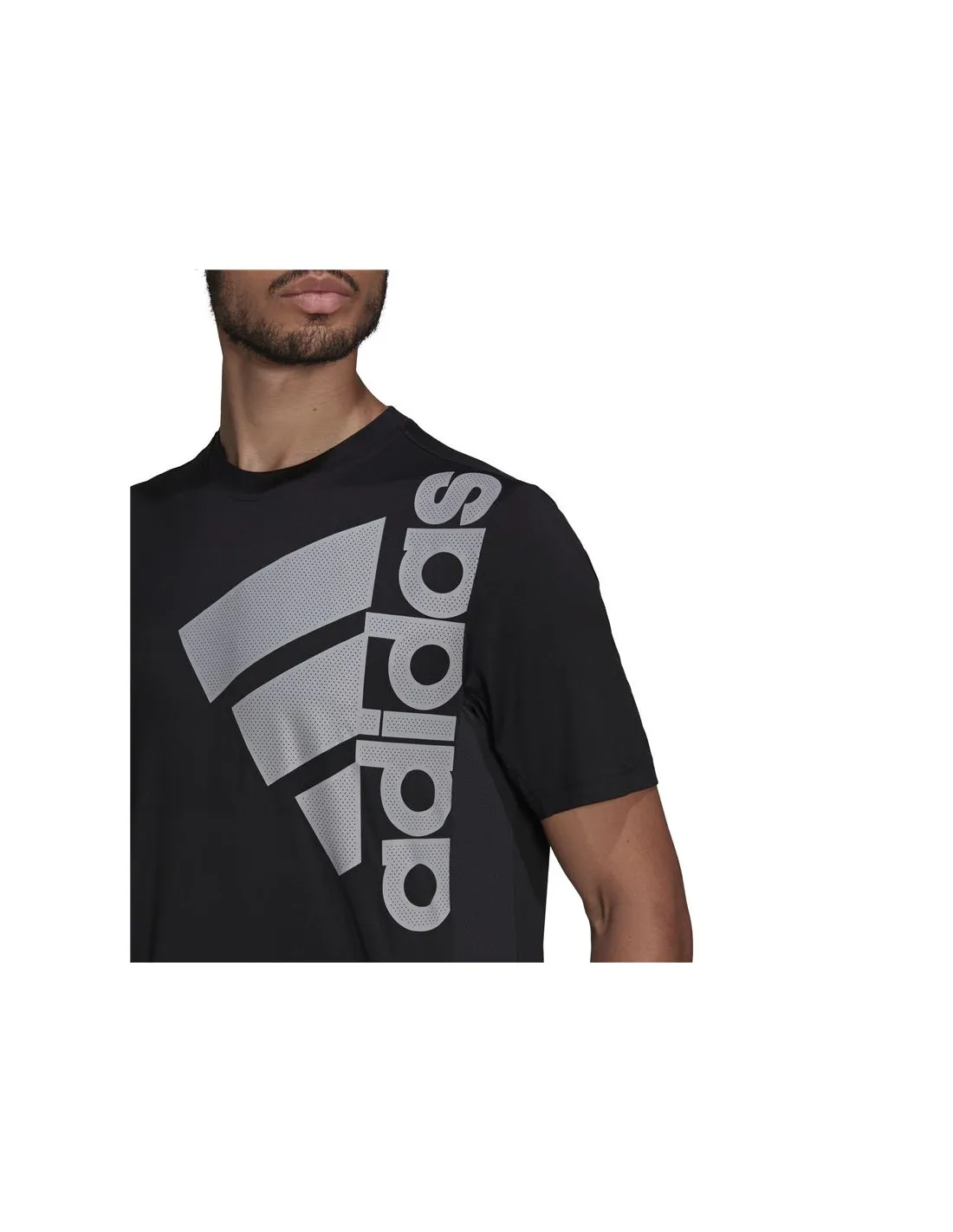 Camiseta de trainning adidas Big Badge Hombre BK