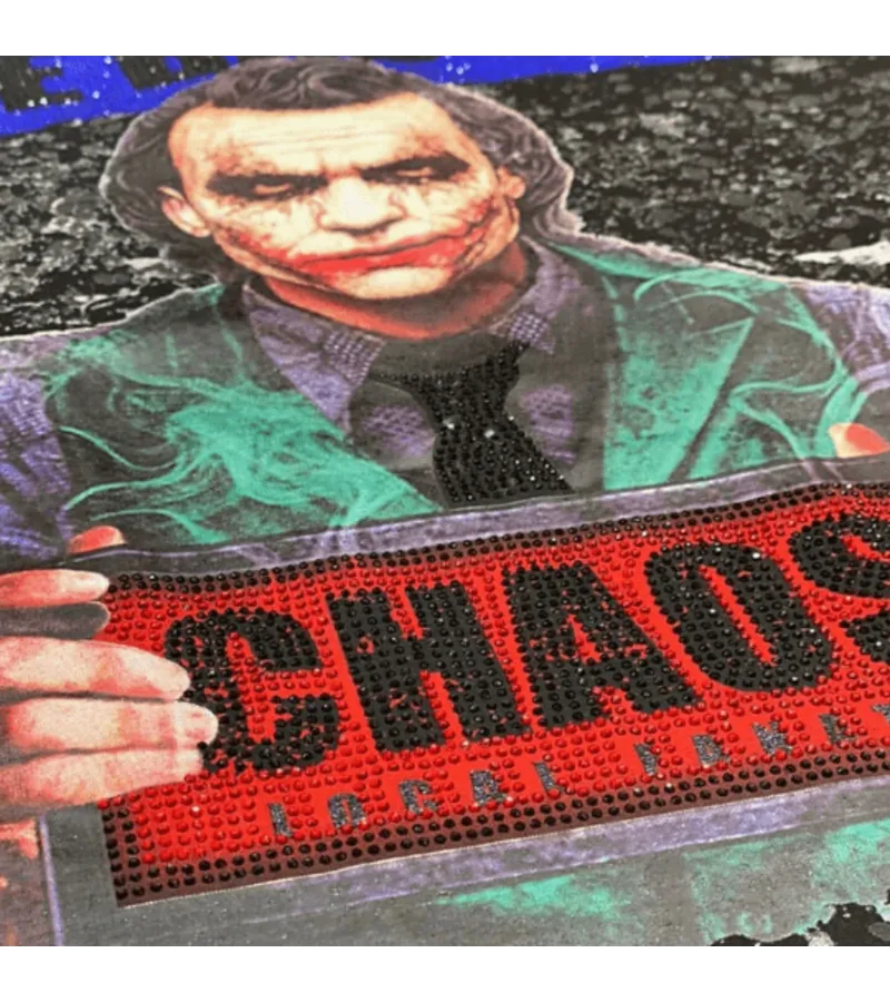 CAMISETA EXCLUSIVA DE LOS HOMBRES  EL JOKER HOMBRE  VERDE