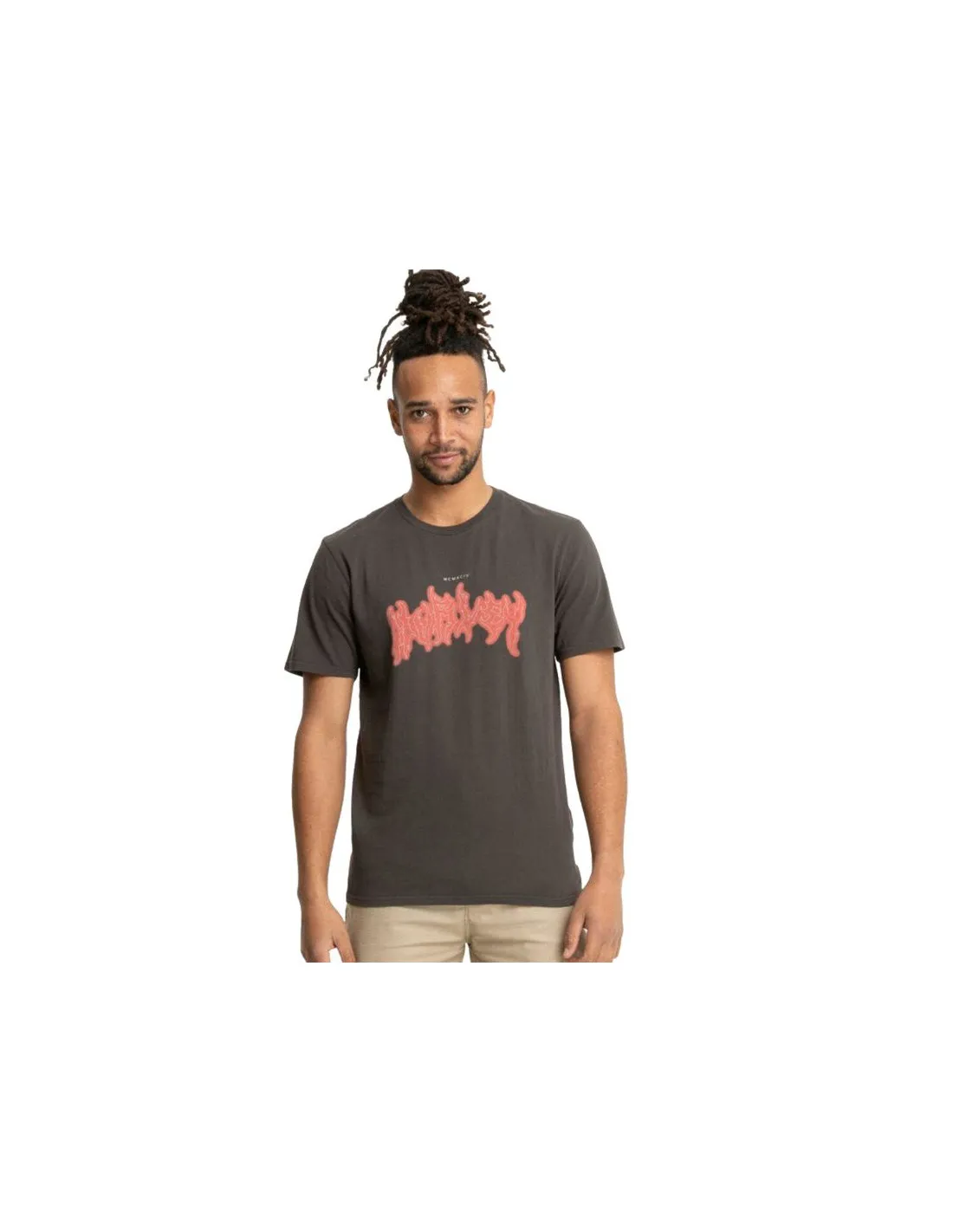 Camiseta Hurley Inferno marrón Hombre