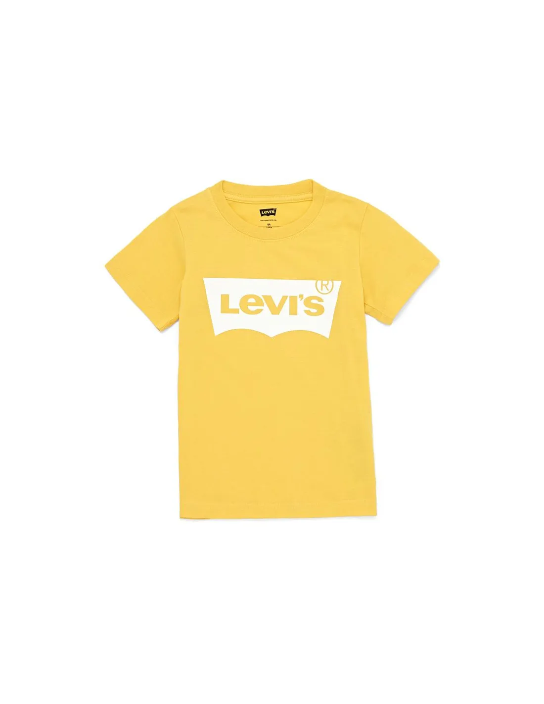 Camiseta Levi's Batwing Amarillo/Blanco