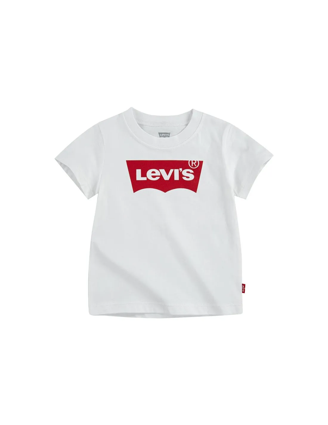 Camiseta Levi's Batwing Blanco/Rojo