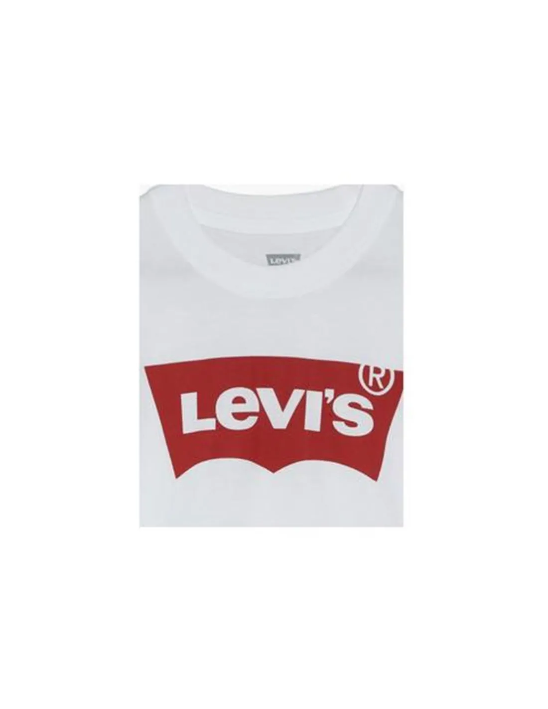 Camiseta Levi's Batwing Blanco/Rojo