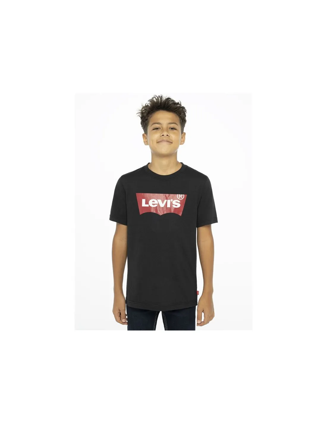 Camiseta Levi's Batwing Manga corta Boy Black