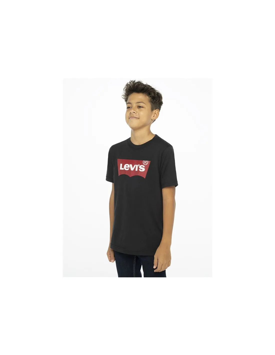 Camiseta Levi's Batwing Manga corta Boy Black