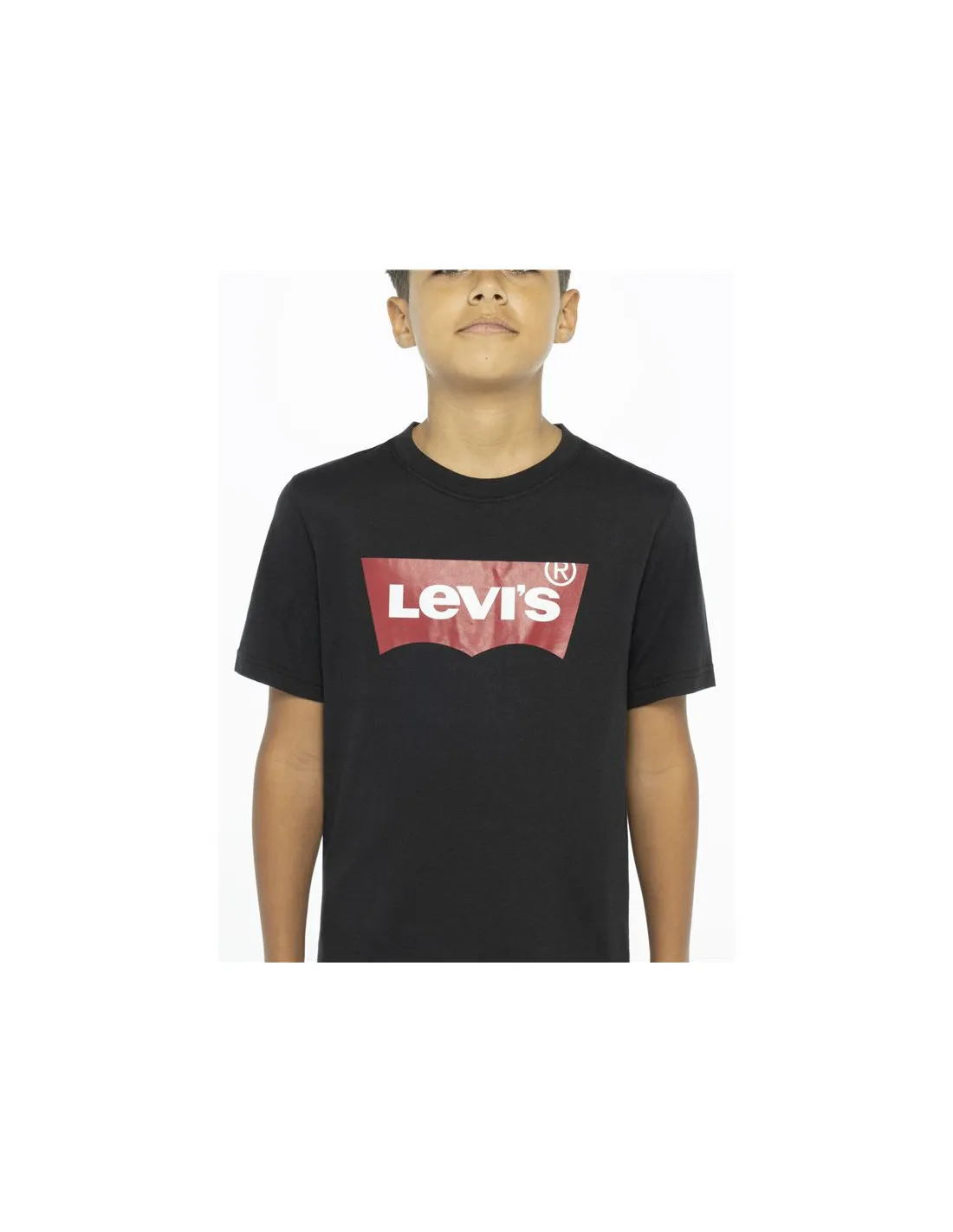 Camiseta Levi's Batwing Manga corta Boy Black
