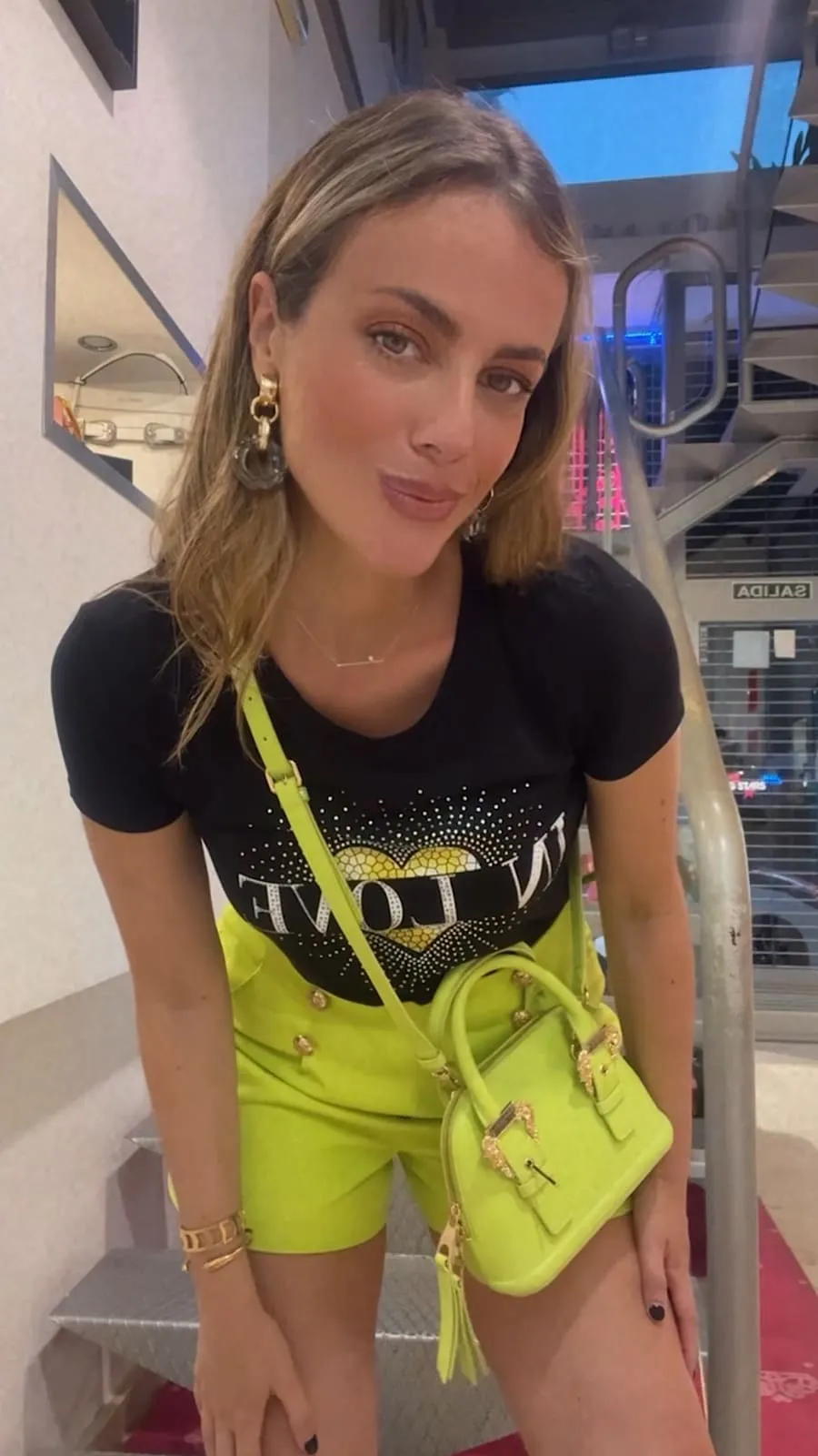 Camiseta Negra Corazón