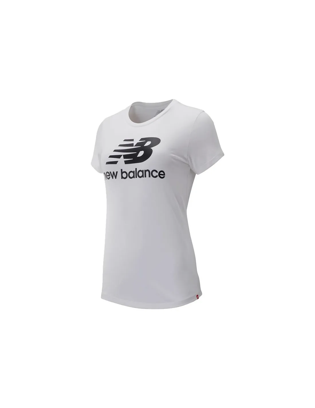Camiseta New Balance Essentials Stacked Mujer