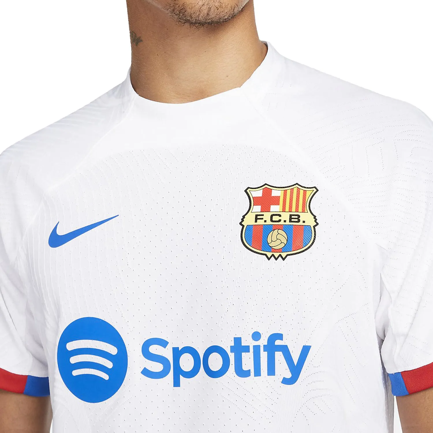 Camiseta Nike 2a Barcelona R. Araujo 23 24 DFADV Match P UCL