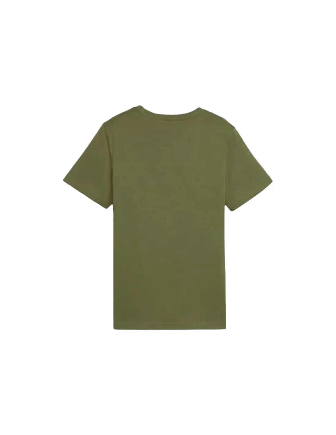 Camiseta Puma Essentials Verde Oliva Infantil