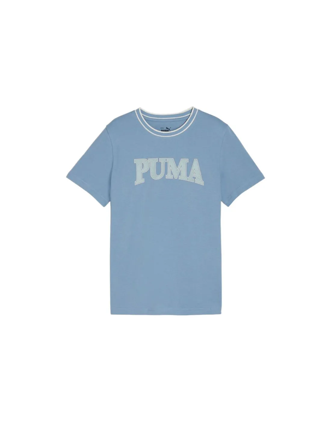 Camiseta Puma Squad B Azul Infantil