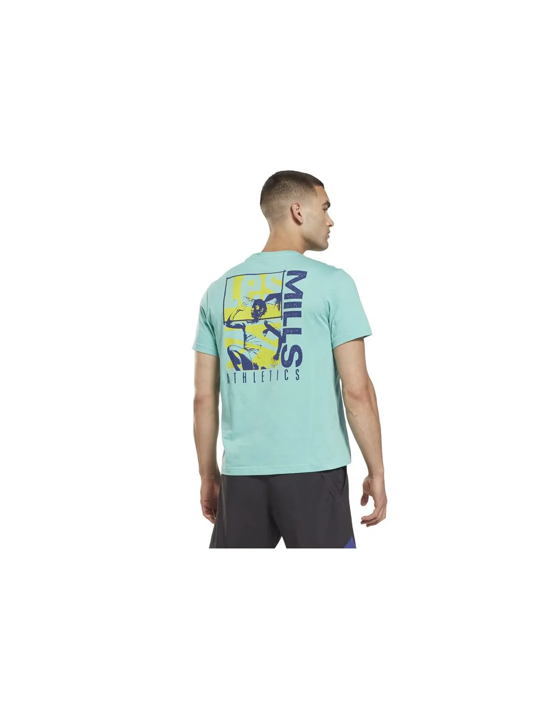 Camiseta Reebok Graphic Les Mills® Hombre Blue