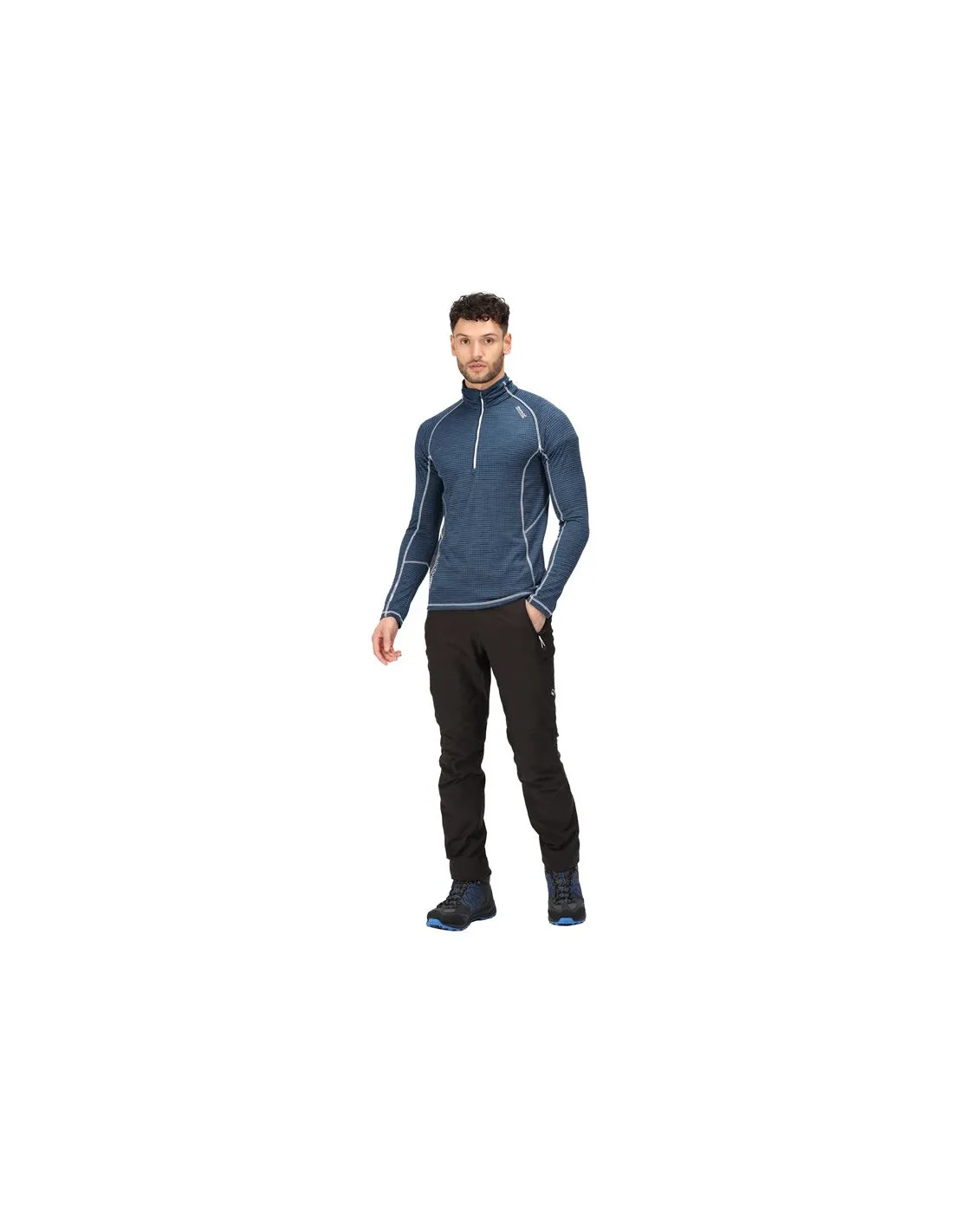 CAMISETA REGATTA YONDER HALFZIP M DARK BLUE