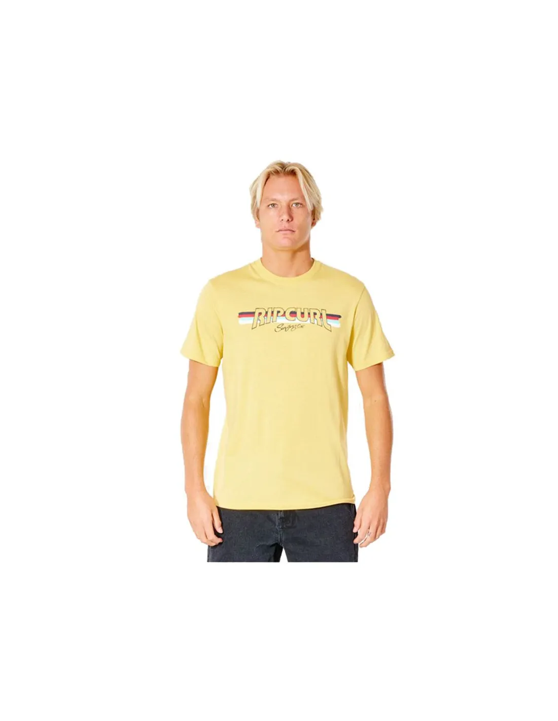 Camiseta Rip Curl Surf Revival Yeh Mumma M Yellow