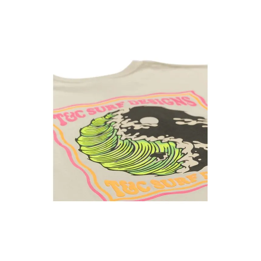 Camiseta T&C Surf Designs Wave Para Hombre