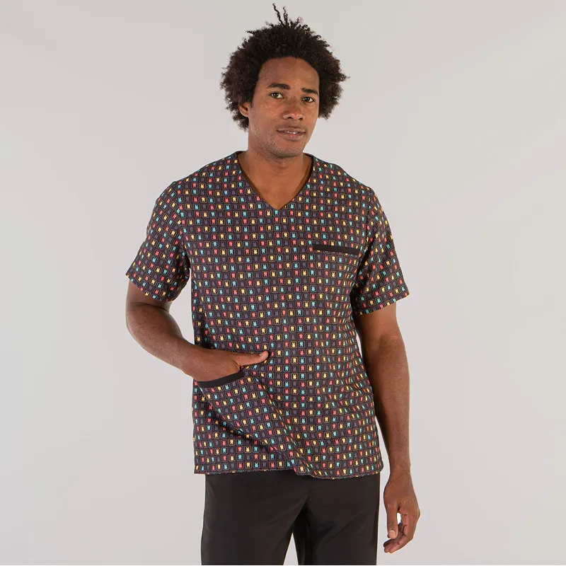 CAMISOLA DE PICO PARA DENTISTA ADA UNISEX INCISIVO  GARY'S