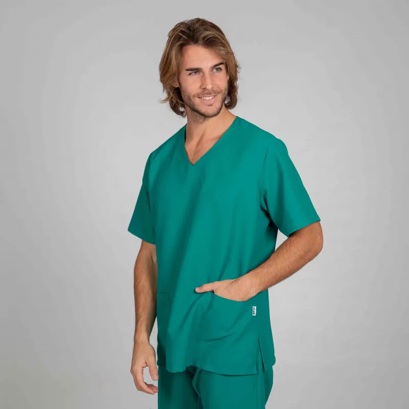 CAMISOLA PIJAMA DE MICROFIBRA NEREA VERDE  GARY'S