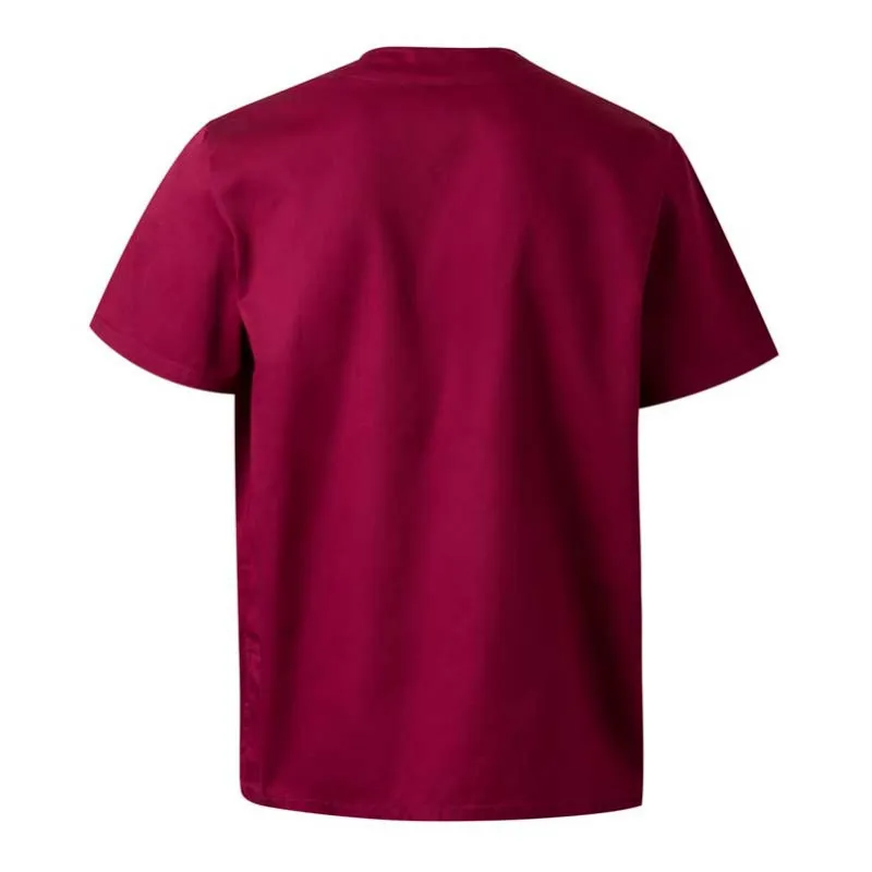 CAMISOLA PIJAMA SANITARIA COLOR BURDEOS  VELILLA