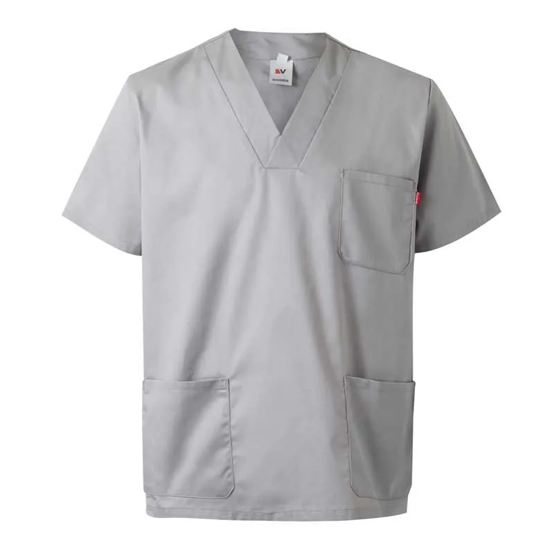 CAMISOLA PIJAMA SANITARIA COLOR GRIS HIELO  VELILLA