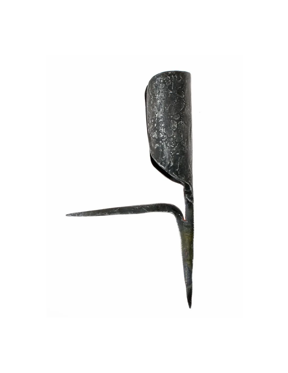 Candelabro medieval en forja, 1 vela