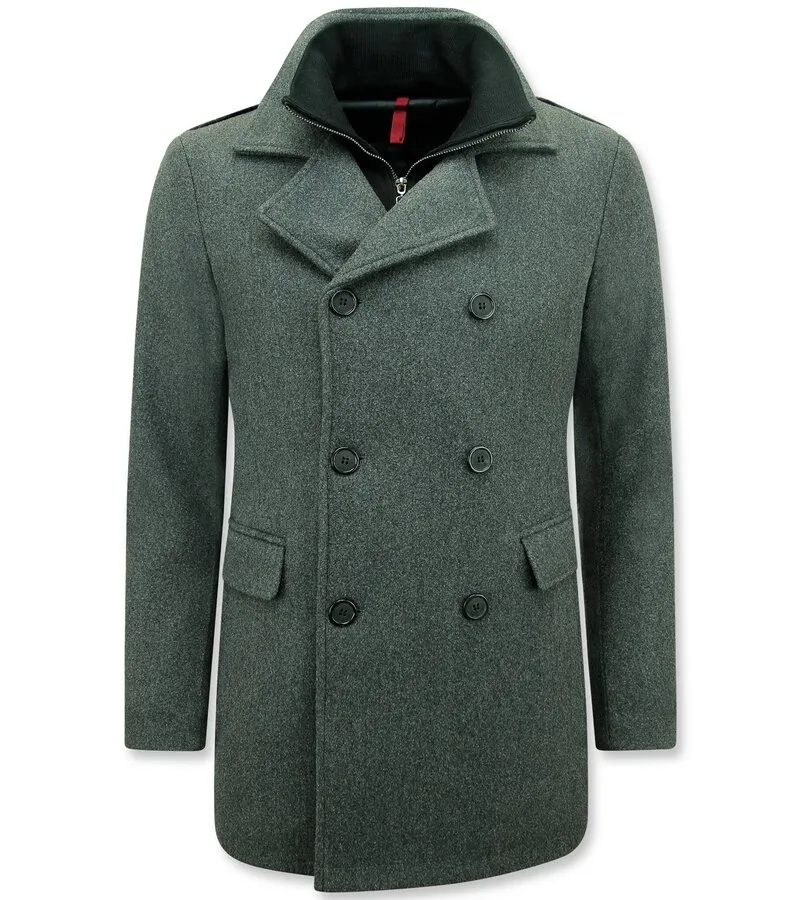CAPA CLáSICA DE CINTURA SEMILARGA PARA HOMBRE  805  GRIS