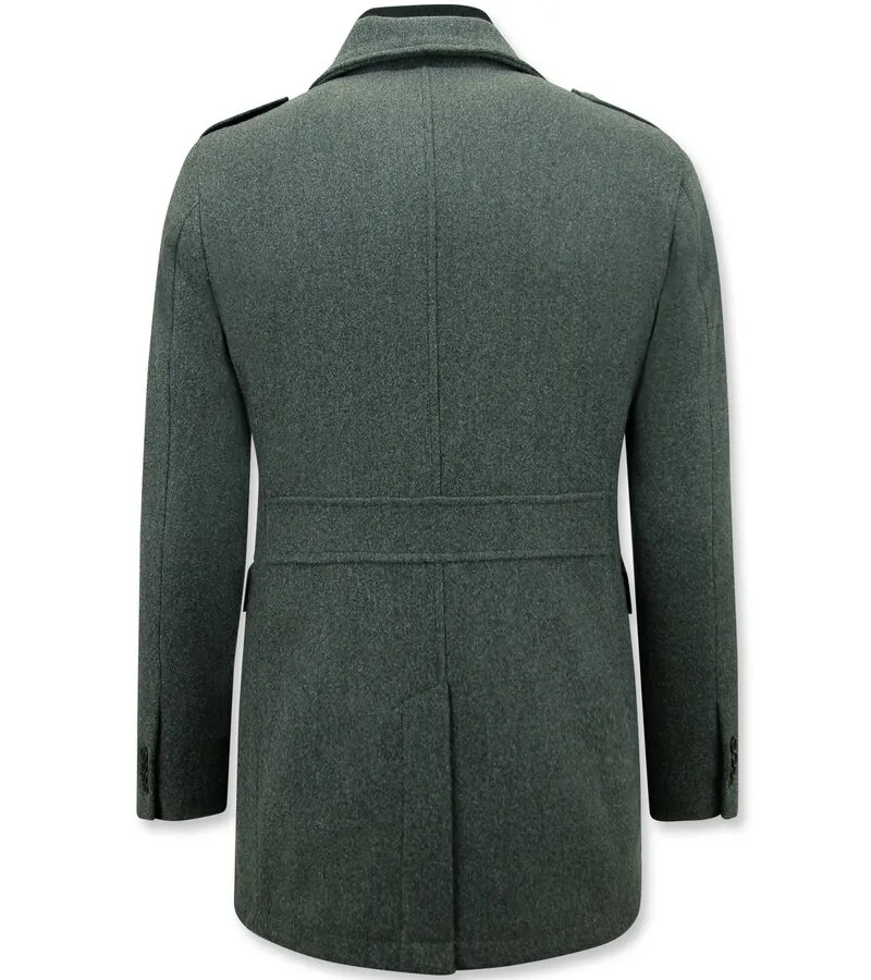 CAPA CLáSICA DE CINTURA SEMILARGA PARA HOMBRE  805  GRIS