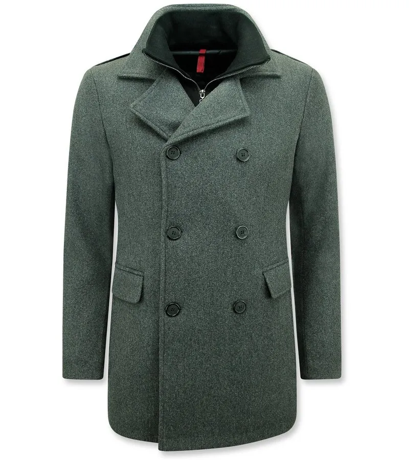 CAPA CLáSICA DE CINTURA SEMILARGA PARA HOMBRE  805  GRIS