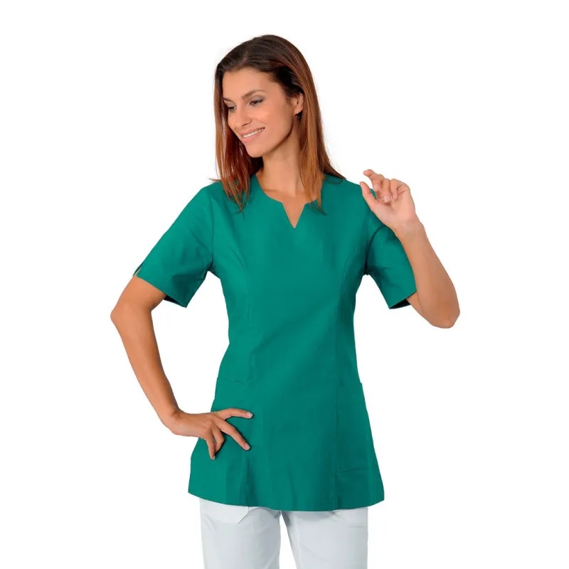CASACA SLIM FIT CUELLO LLAVE TIFFANY VERDE ISACCO  OUTLET TALLA L