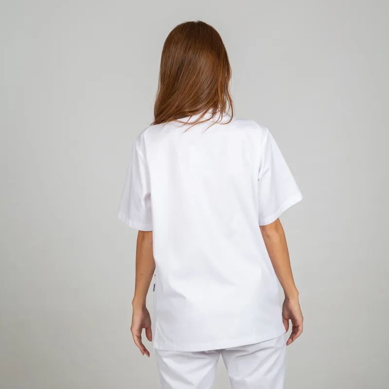 CASACA UNISEX BLANCA ABOTONADA UNISEX  GARY'S