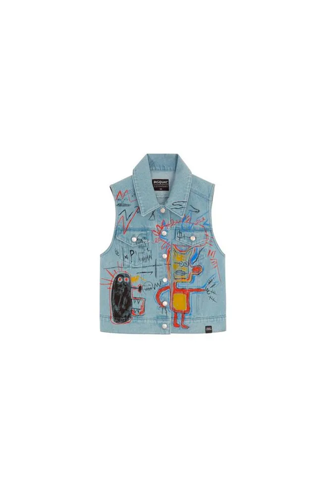 Chaleco Vaquero Basquiat