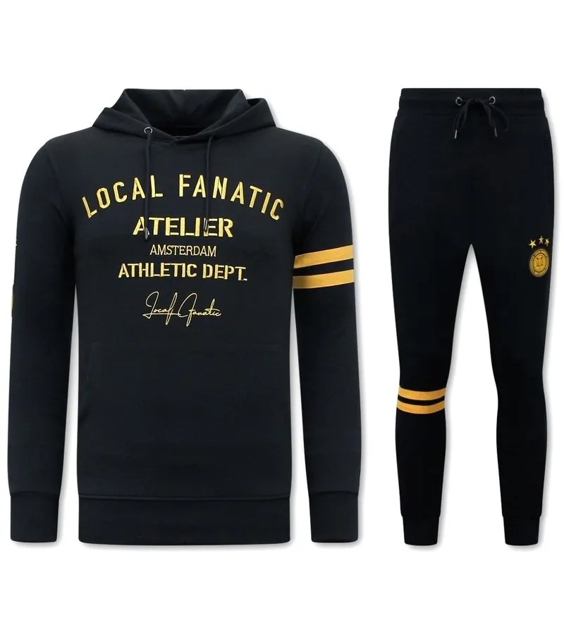 CHANDAL COMPLETO HOMBRE ATHLETIC DEPT  116514BG  NEGRO
