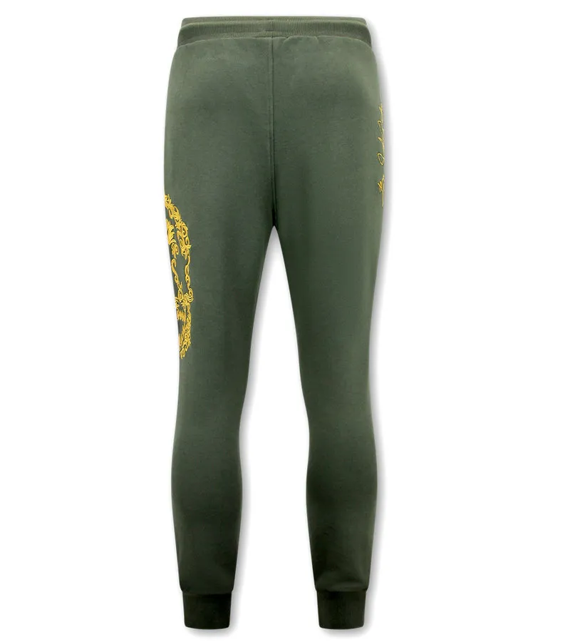 CHANDAL HOMBRE BARATOS ONLINE SKULL EMBROIDERY  116510G  VERDE