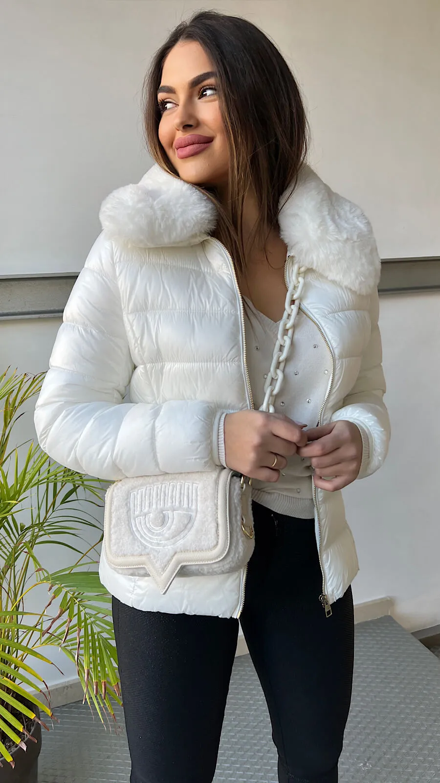 Chiara Ferragni – Bolso Bandolera Gardenia