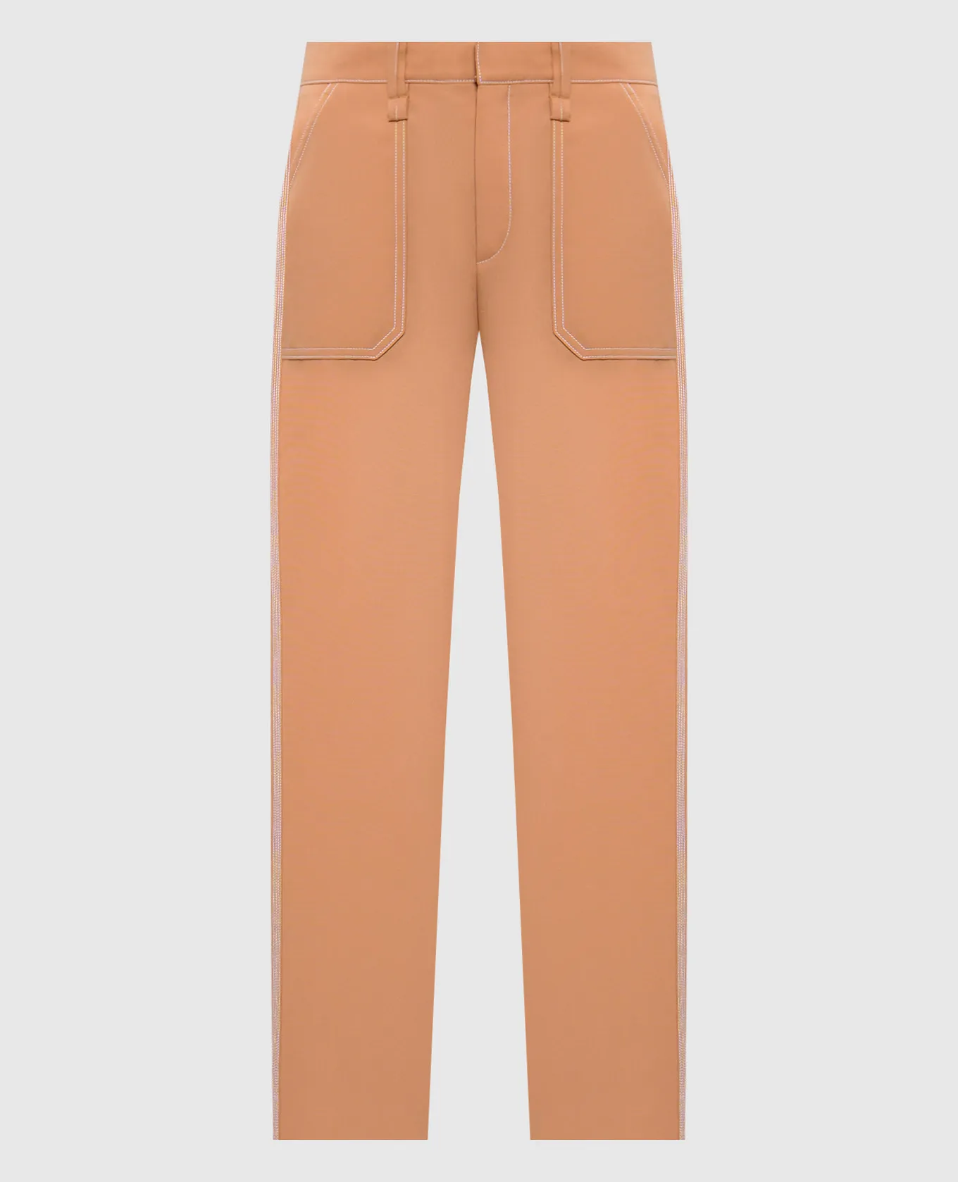 Chloe Beige pants with wool