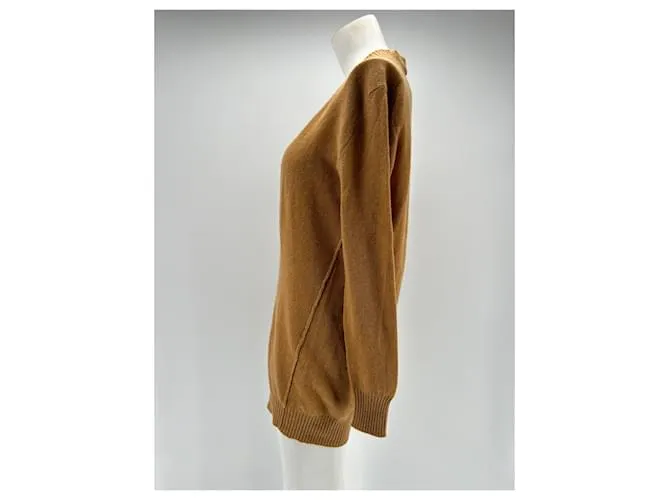 Chloé Camiseta de punto CHLOE.Cachemira S internacional Camello 
