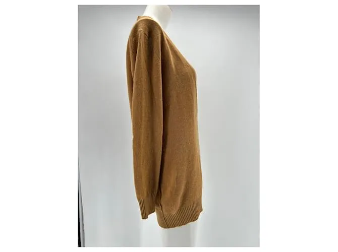 Chloé Camiseta de punto CHLOE.Cachemira S internacional Camello 