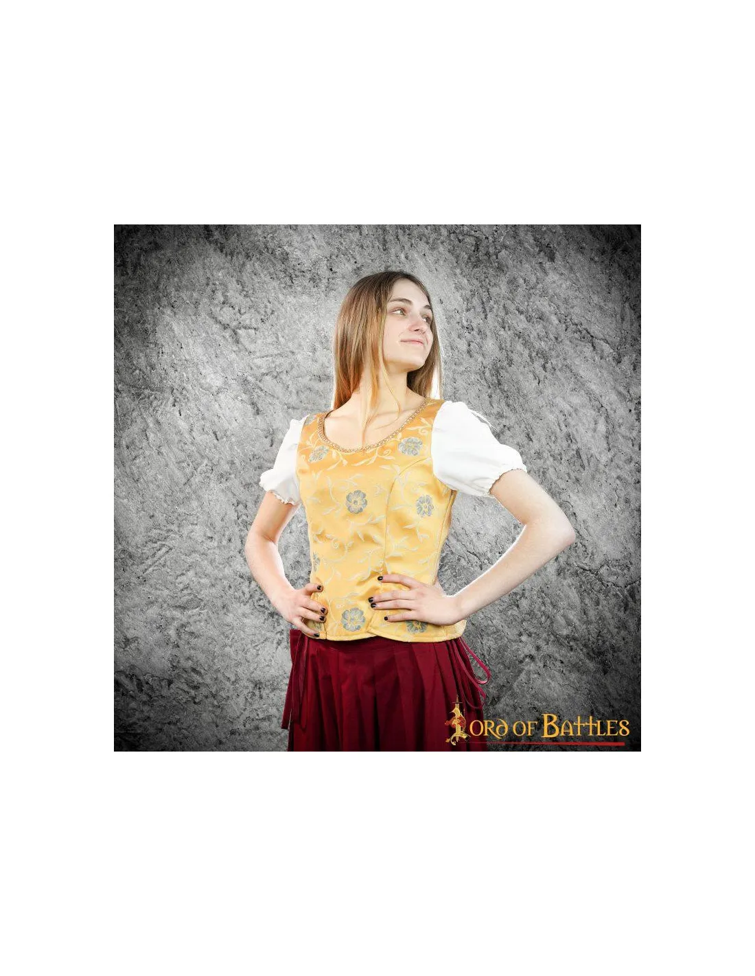 CORPIñO MEDIEVAL Y RENACENTISTA GOYE  AMARILLO