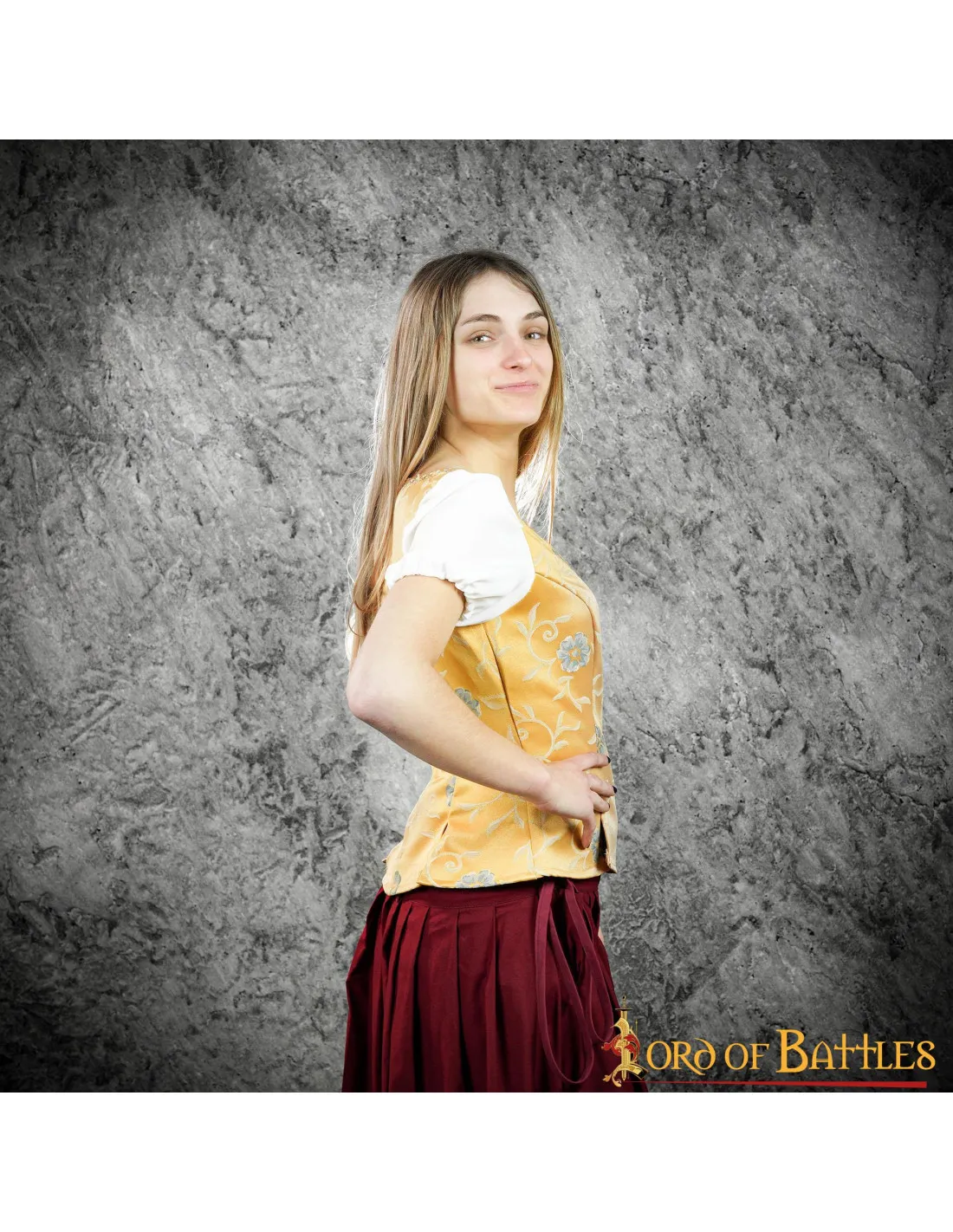 CORPIñO MEDIEVAL Y RENACENTISTA GOYE  AMARILLO