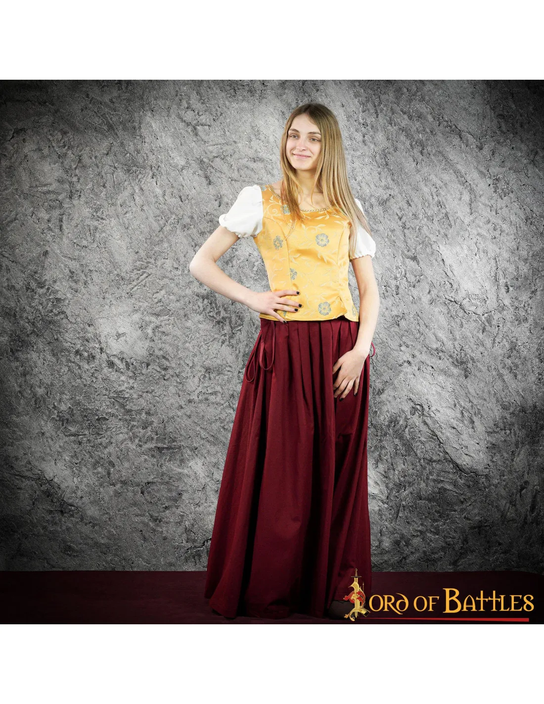 CORPIñO MEDIEVAL Y RENACENTISTA GOYE  AMARILLO