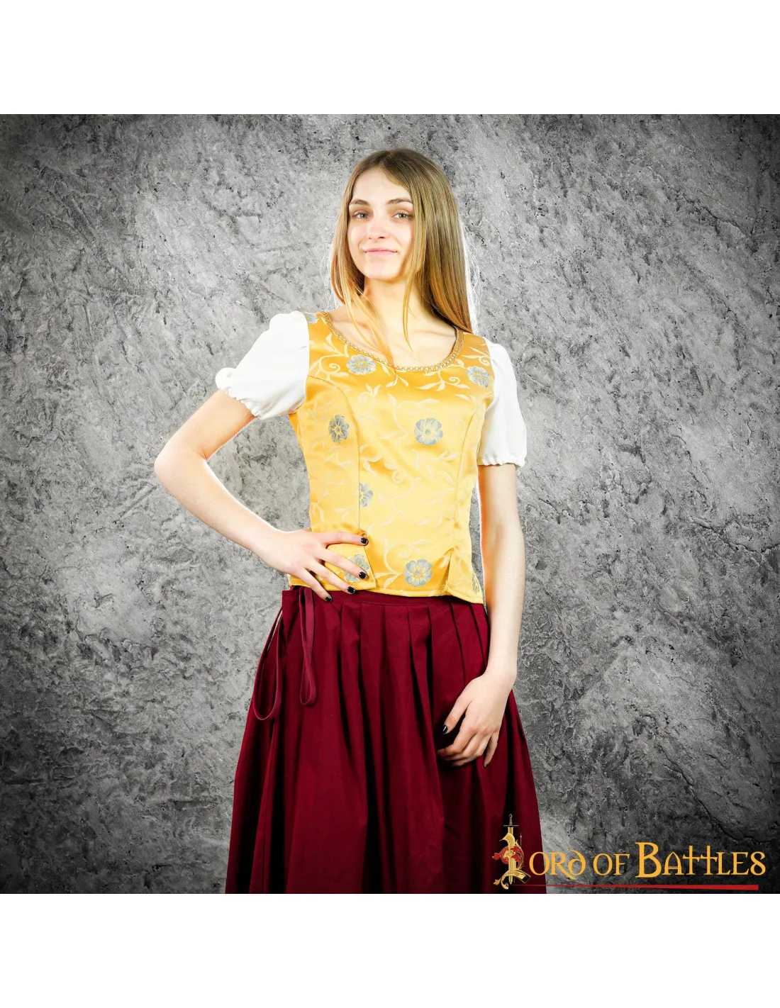 CORPIñO MEDIEVAL Y RENACENTISTA GOYE  AMARILLO