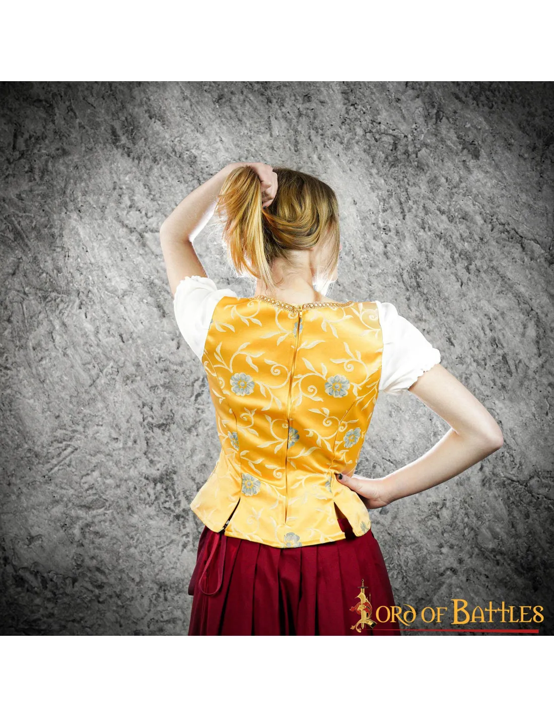 CORPIñO MEDIEVAL Y RENACENTISTA GOYE  AMARILLO