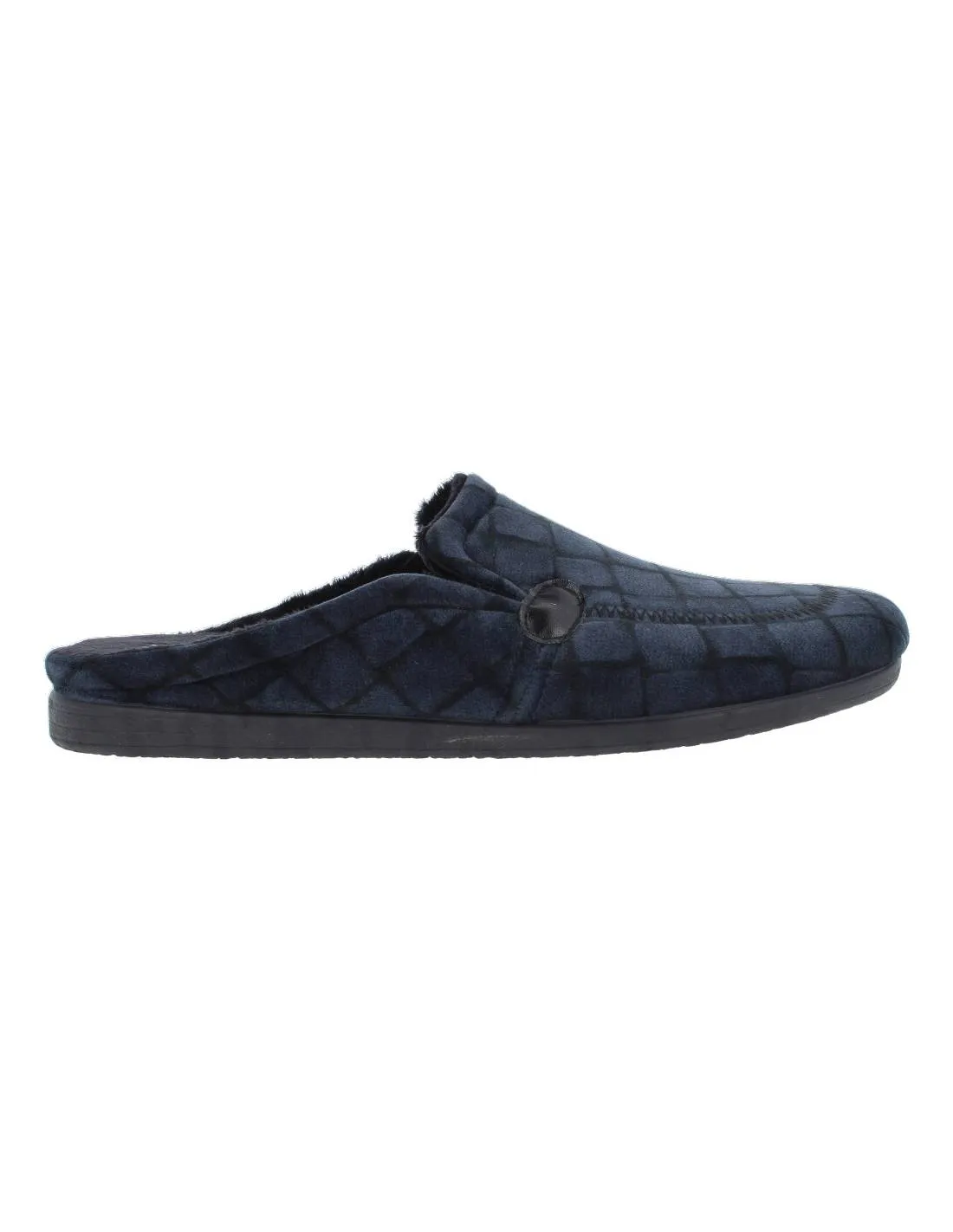 COSTA  ZAPATILLAS CASA ZUECO CUADROS MARINO