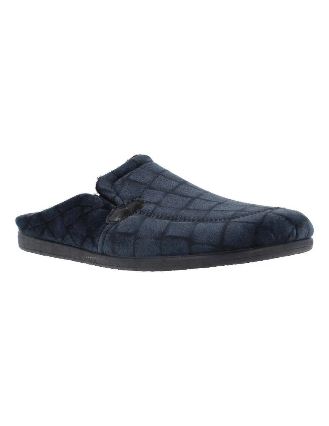 COSTA  ZAPATILLAS CASA ZUECO CUADROS MARINO