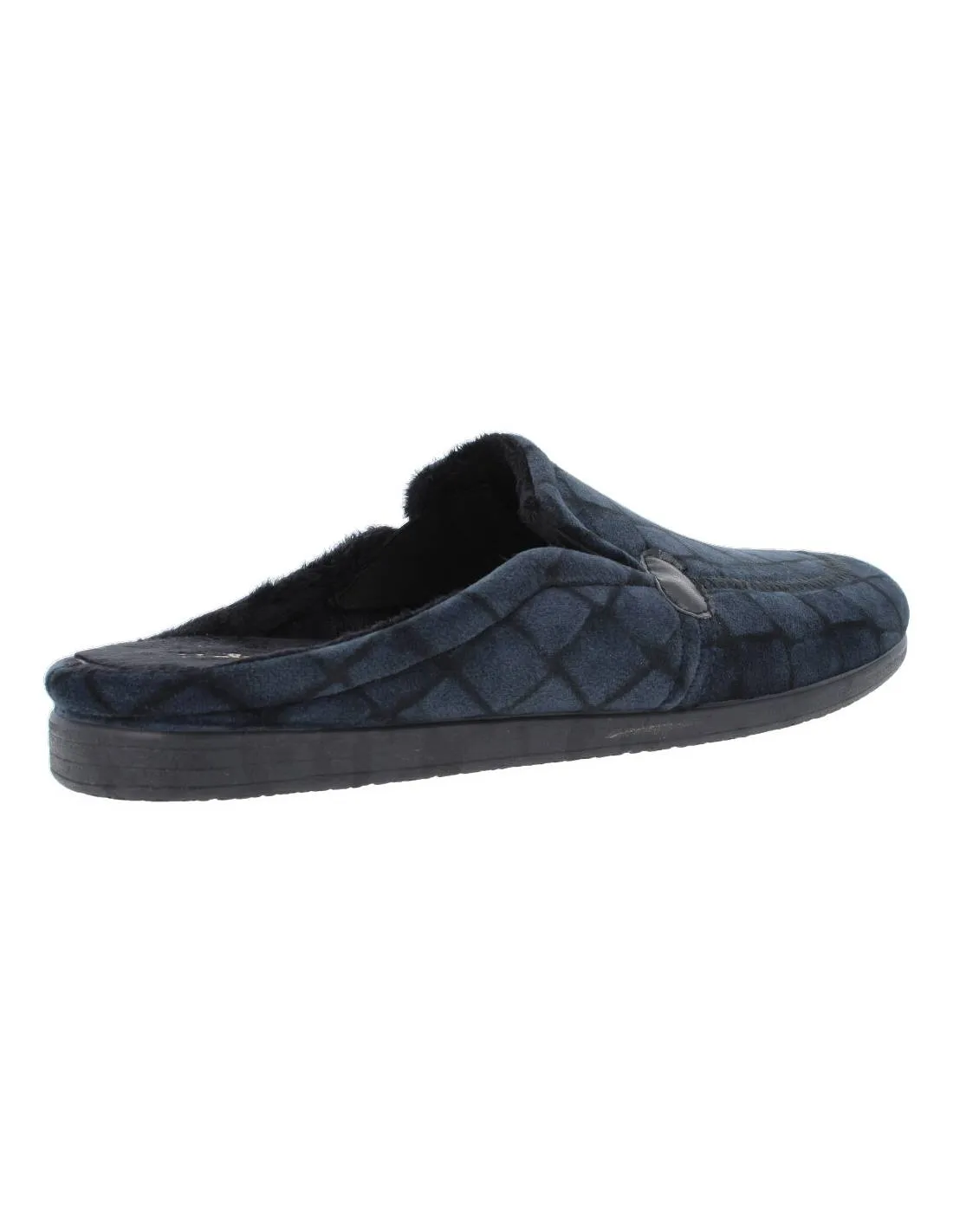 COSTA  ZAPATILLAS CASA ZUECO CUADROS MARINO