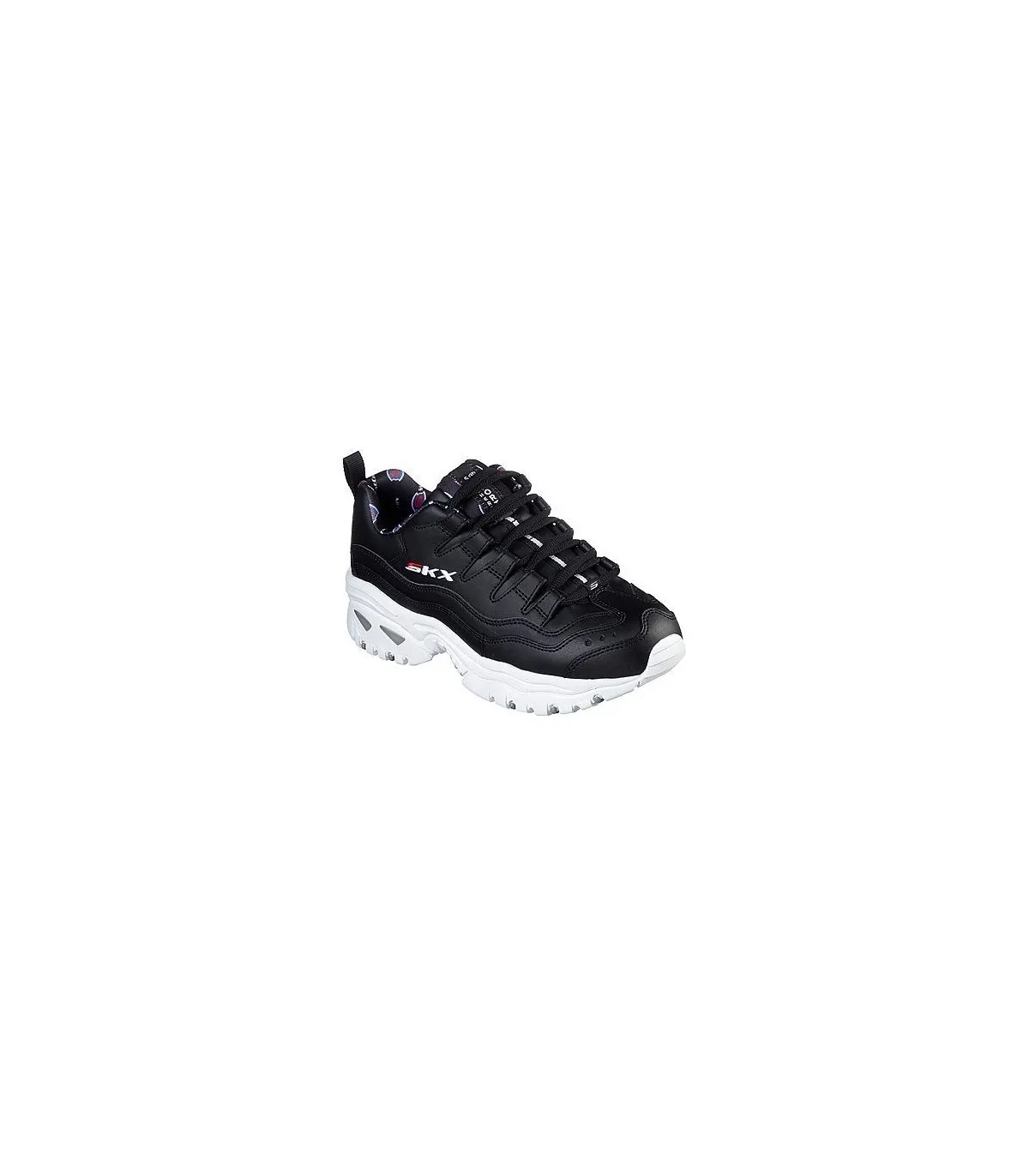 Deportivo de cordones con plataforma
