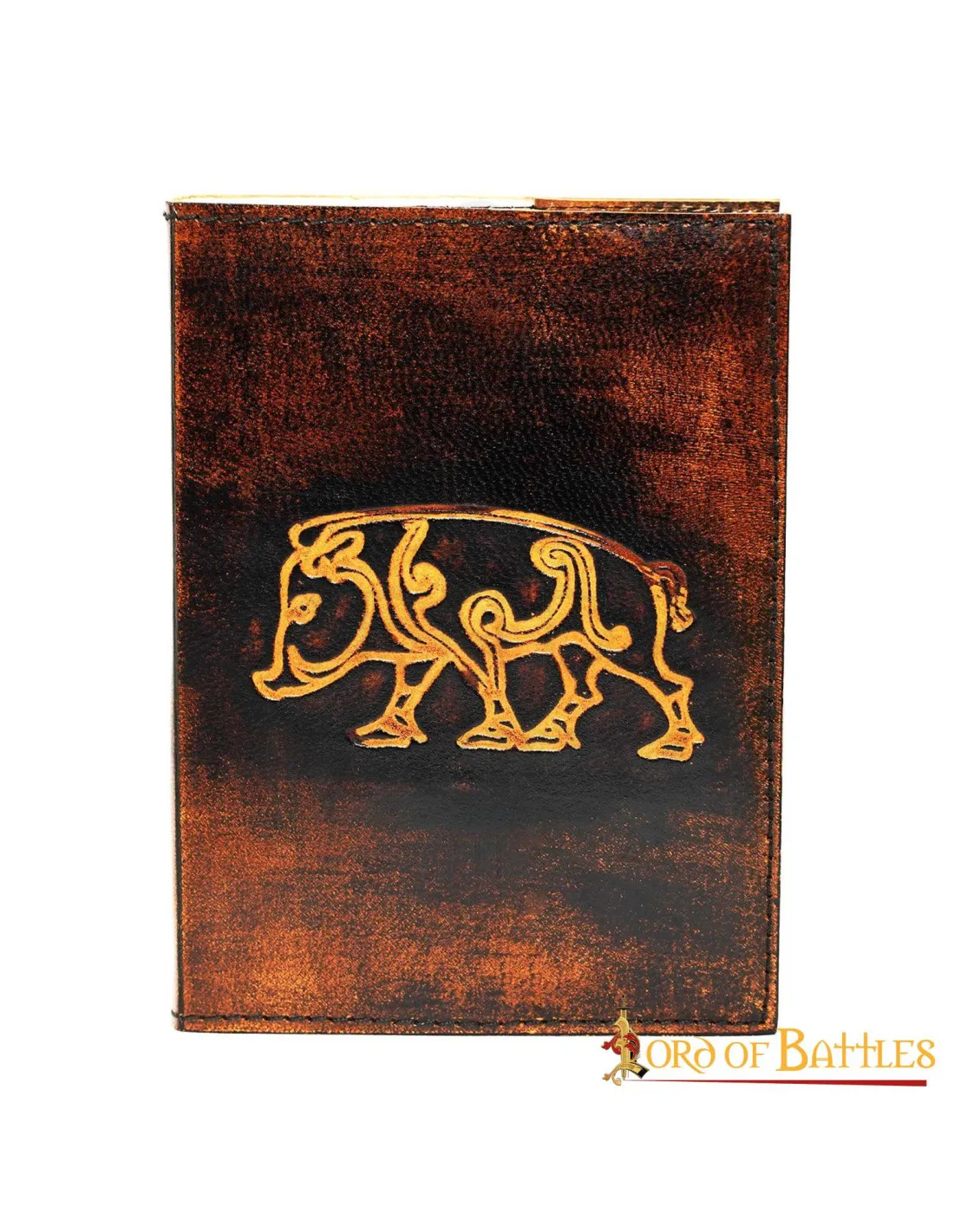 Diario medieval celta jabalí (17,7x12,7 cm.)