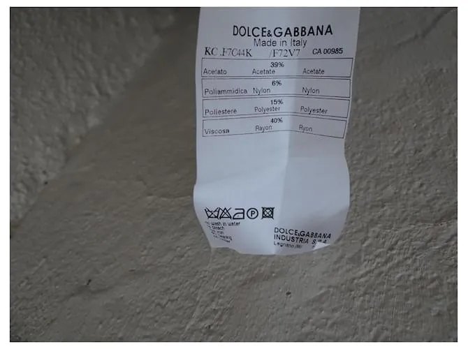 Dolce & Gabbana Prendas de punto Plata Dorado 