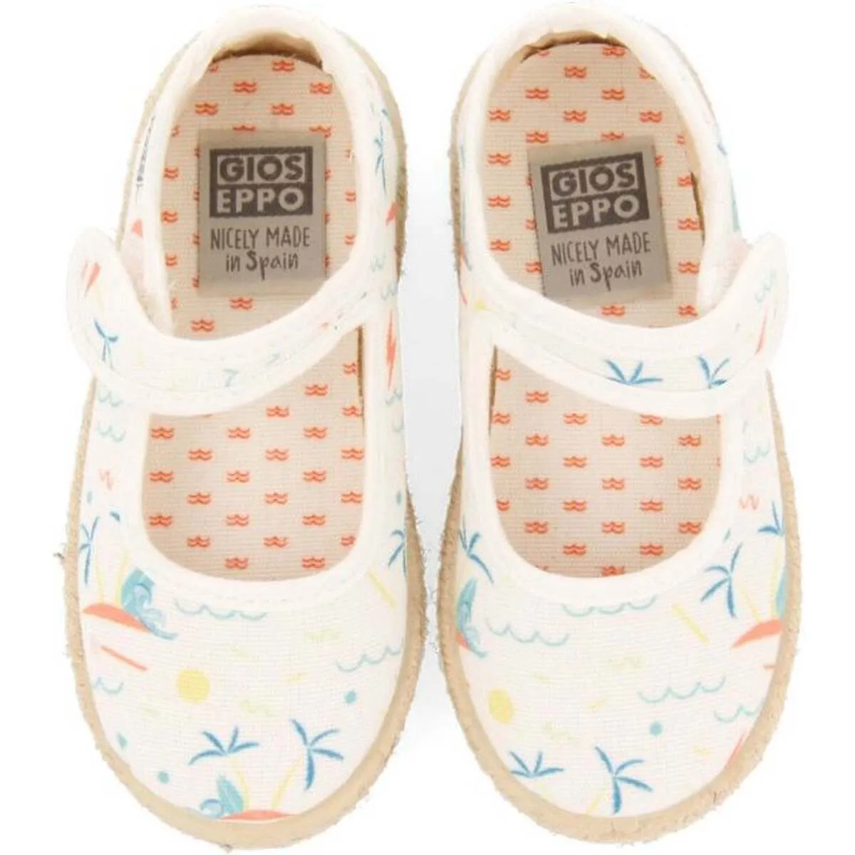 ESPADRILLES BLANCOS NIÑO  KIJEVO 66010